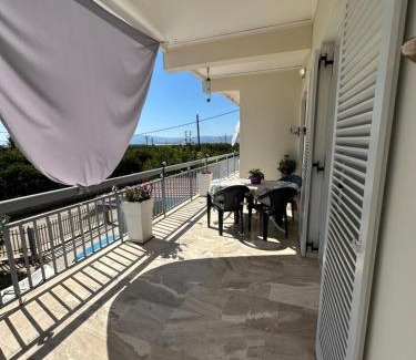 Argolis Region Apartment | Lidas Golden View-All around veranda apartment