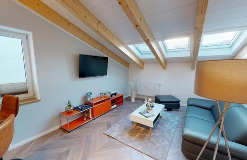 Kropeliner-Tor-Vorstadt Apartment | Lieblingsapartment No.08 mit Blick auf den Rostocker Stadthafen