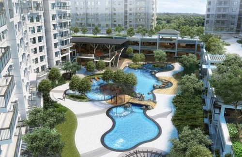 Silang Junction South Condo | Lifestyle Studio Suite for 3 max ~ By Tagaytay Rotunda above Ayala Mall