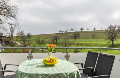 Ueberlingen Apartment | Light-Flooded Holiday Apartment “Haus Buche” close to Lake Constance with Wi-Fi, Balcony & Garden; Parking Available