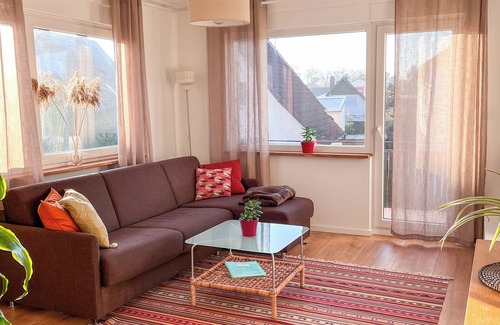 Lorsch Apartment | Light-flooded cozy vacation apartment