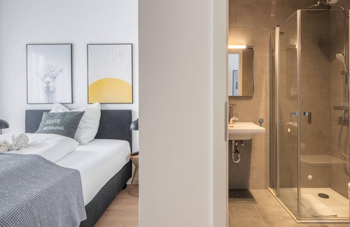 Bahnhofsviertel Apartment | limehome Frankfurt Gutleutstr. | Single Suite L