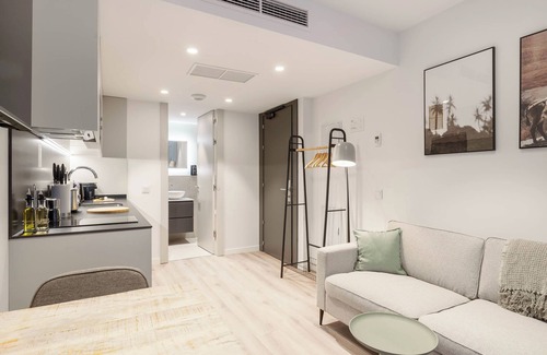 Nueva Espana Apartment | Limehome Madrid Calle Hurtado de Mendoza