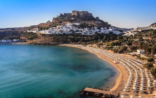Lindos Villa | Lindos Allure Villa with Jacuzzi and Acropolis view!