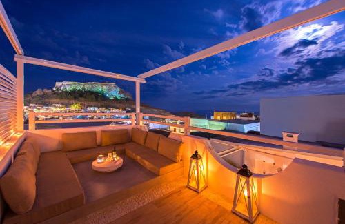 Lindos Villa | Lindos Allure Villa with Jacuzzi and Acropolis view!