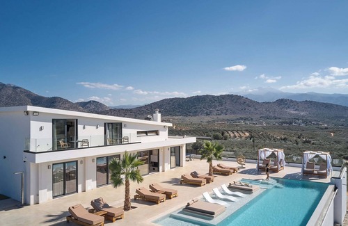Geropotamos Villa | Liodentra Villa, Sports & Wellness with 120m² Pool