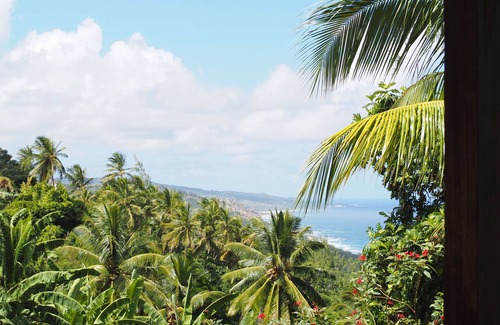 Hill Crest Villa | Little Diamond Jungle Home, Panoramic Ocean Views, 2 Verandas &Tropical Garden