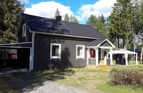 Solleftea Municipality House | Little Sweden, that's what we call the place where the house is located in the High Coast area.