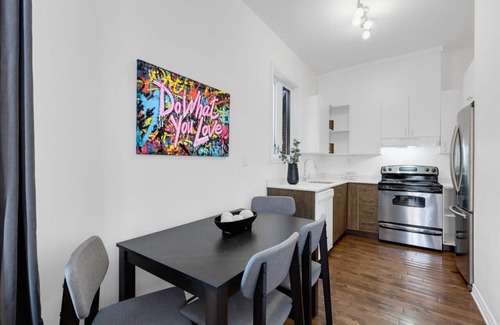 Plateau Mont Royal Apartment | LiV MTL 202 Deluxe 1BR Suite + Big Rooftop Patio