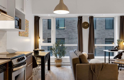 Downtown Montreal Apartment | LiV MTL Downtown-304 Spacious Double Studio Suit