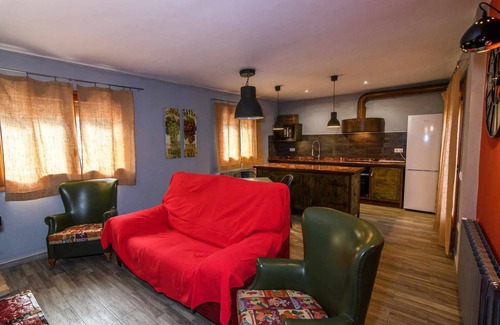 Beceite Apartment | Lo Tossal III. 2 bedrooms, fireplace and terrace.