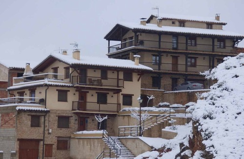 Beceite Apartment | Lo Tossal III. 2 bedrooms, fireplace and terrace.