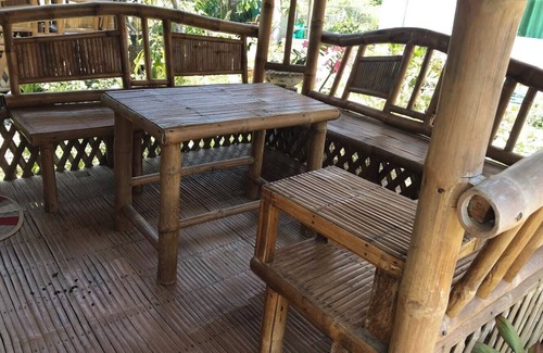 Bacnotan Cottage | Local style cottage in a garden setting - cosy comfort with A/C