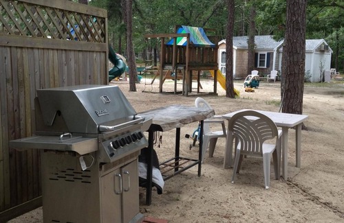 Bass River Cabin | LOCATION: Cabin1 sleeps2, Pool, 1mile to Ocean, Grill, Fun stuff, Pet ok,Parking