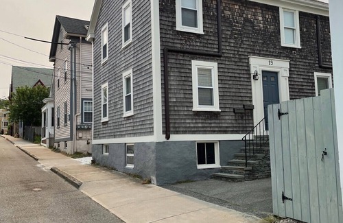 Yachting Village Apartment | LOCATION! Downtown, 2BR, Full Kitchen, Patio, off-street parking for two cars!