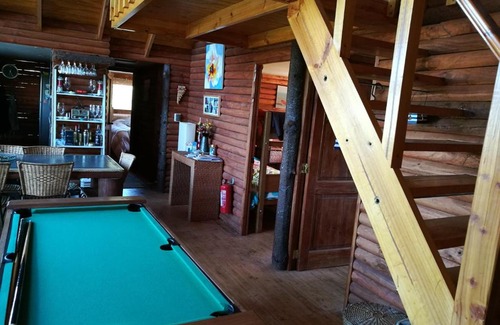 Algarrobo Cabin | lodge con piscina privada, parcela de campo.
