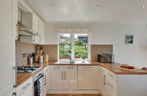 Saint John Other | Lodge in Whitsand Bay with Hot Tub & Sea Views