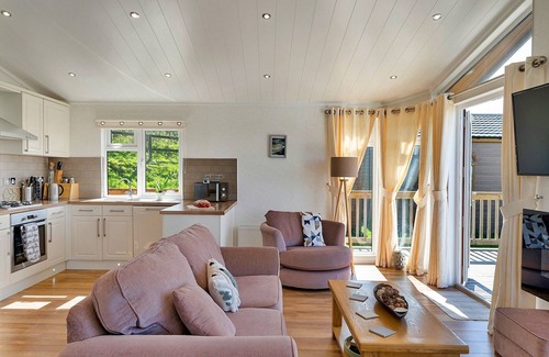 Saint John Other | Lodge in Whitsand Bay with Hot Tub & Sea Views