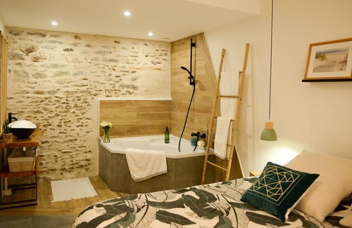 Audenge House | Loft les 3 Eaux, Piscine et SPA à 2 pas du Bassin