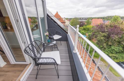 Bad Bentheim Apartment | Loft mit Burgblick