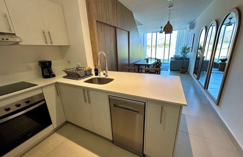 Campeche Apartment | Loft Style Vacation Apartment With Golf Course View