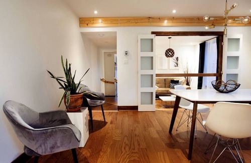 De Lorimier Apartment | LoftJC1 | 1BR Suite +Free Private Parking| Lafontaine park