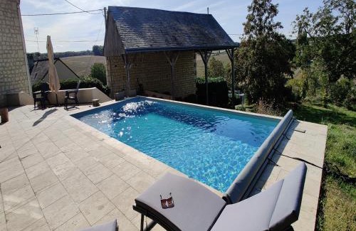Thizay House | Loire Valley with pool