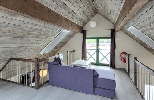 Vikebygd House | Look forward to your next vacation in Vikebygd right by the fjord.