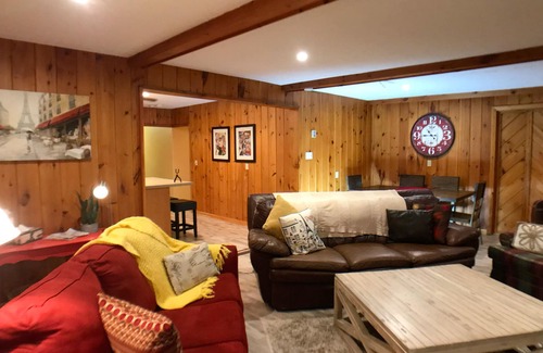 Pointe aux Roches House | Lose Yourself in a Sunset Reading A Book out on the Lake Family Bonfire Quality