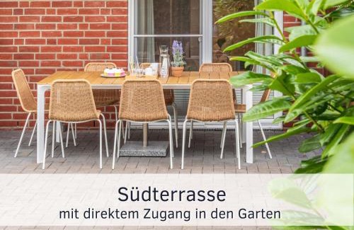 Burg auf Fehmarn Apartment | Lotsendeck Fehmarn mit Terrasse & Garten, barrierearm