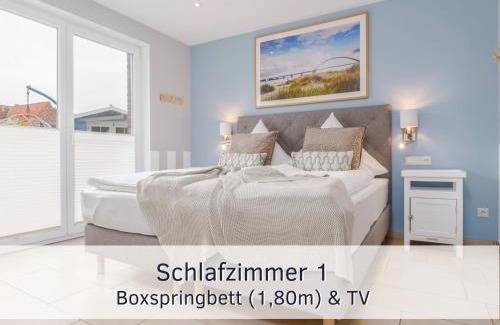 Burg auf Fehmarn Apartment | Lotsendeck Fehmarn mit Terrasse & Garten, barrierearm