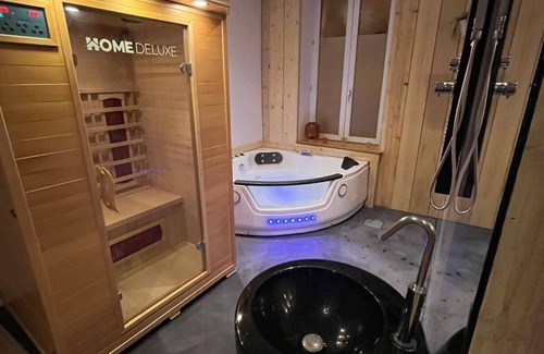 Bourg-de-Peage Apartment | Loubottine sauna and balneo