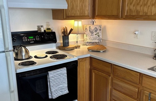 Central Point Condo | Lovely 2 bedroom condo Mid-century Cozy cottage