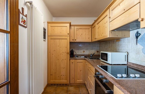 Campitello di Fassa Apartment | Lovely apartment for 6 guests with TV and balcony