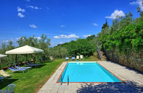 Greve in Chianti Apartment | Lovely apartment with pool, WIFI, TV, pets allowed and parking, close to Greve In Chianti