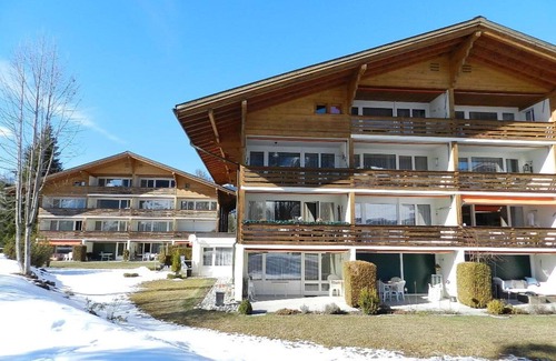 Gstaad Apartment | Lovely apartment for 4 people with WIFI, TV, balcony and pets allowed