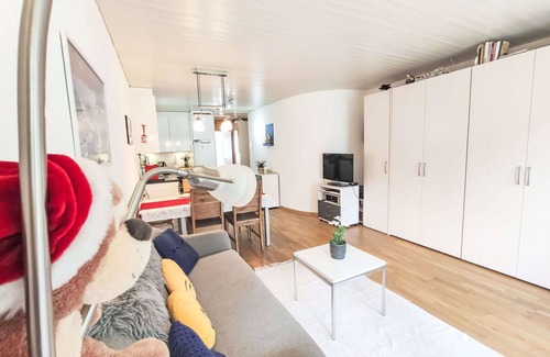 Davos-Dorf Apartment | Lovely apartment for 4 people with WIFI, TV and balcony