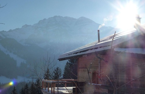 Lenk Apartment | Lovely apartment for 5 guests with WIFI, TV, balcony and pets allowed
