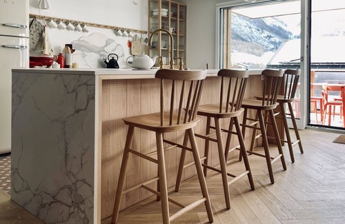 Saas-Fee Apartment | Lovely apartment for 6 guests with WIFI, TV and balcony