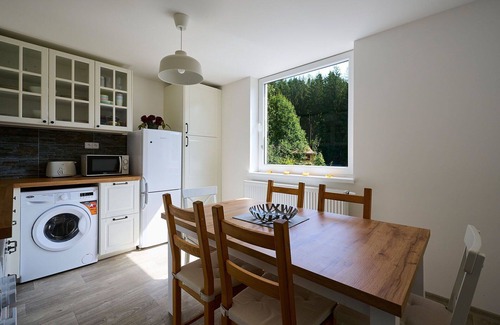 Harrachov Apartment | Lovely apartment for 4 guests with WIFI, TV, balcony and pets allowed
