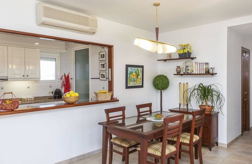 San Jorge Apartment | Lovely apartment for 4 people with pool, WIFI, A/C, TV, patio, pets allowed and parking