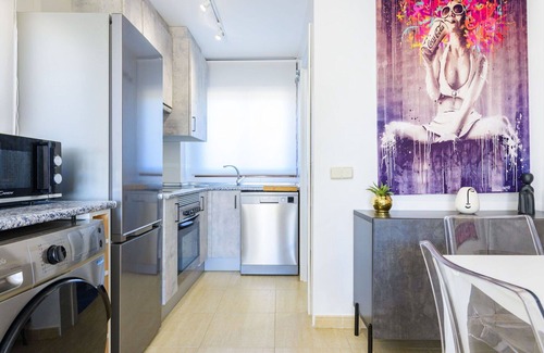 San Jorge Apartment | Lovely apartment for 4 people with pool, WIFI, A/C, TV, terrace and parking