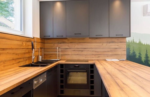 Balatonszarszo House | Lovely apartment in villa for 12 people with hot tub, WIFI, A/C, TV, patio and parking