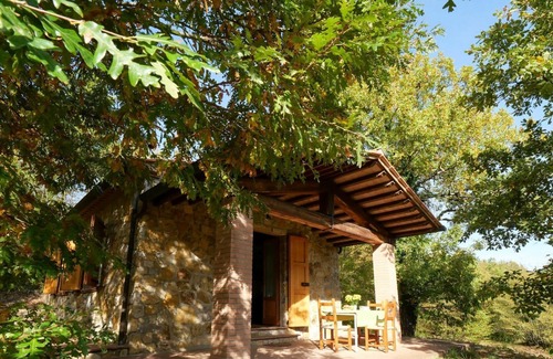 Montieri House | Lovely apartment in villa for 4 guests with pool, WIFI, patio, pets allowed and parking