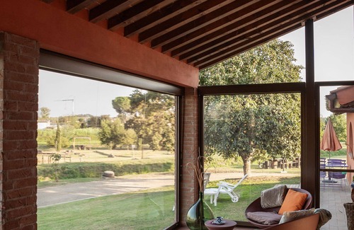 Larciano House | Lovely apartment in villa for 5 people with A/C, pool, WIFI, TV and patio
