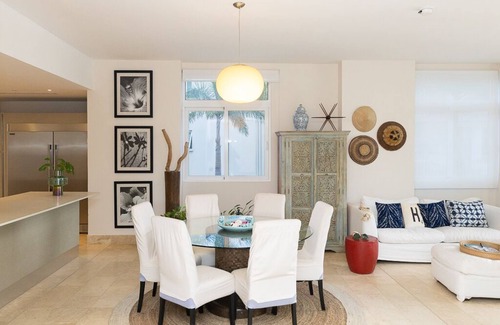 Playa Blanca Condo | Lovely Boho Apt w/3 Bdr + 3.5 bthr Marina View Apt- Beach Club access