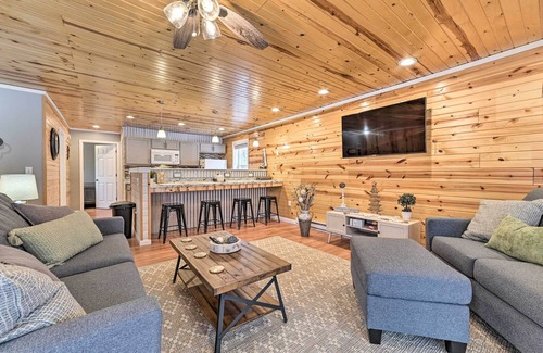 Mancelona Cabin | Lovely Elmira Cabin w/Deck, 18 Mi to Gaylord