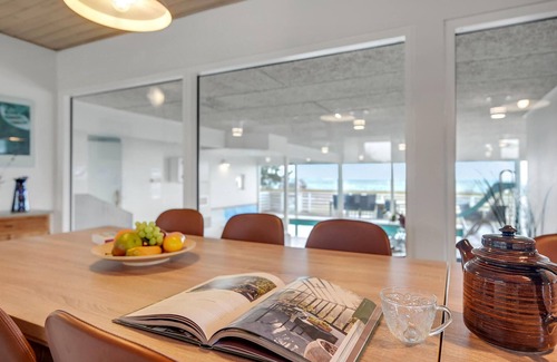 Vibæk Strand House | Lovely home in Ebeltoft with sauna