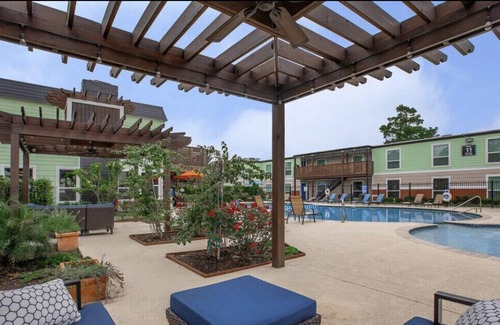 Brookhollow Apartment | Lovely Luxury amenities 💜 near Galleria 🥰Turkey Leg Hut😊 Downtown