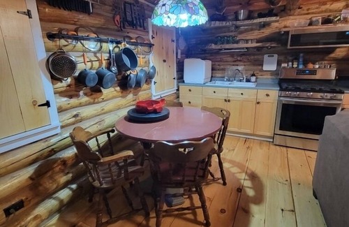 Madison Cabin | Lovely private cabin on 30 acres with walking trails & fire pit. 1 pet allowed